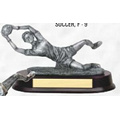 Resin Sculpture Award w/ Base (Goalie/ Female)